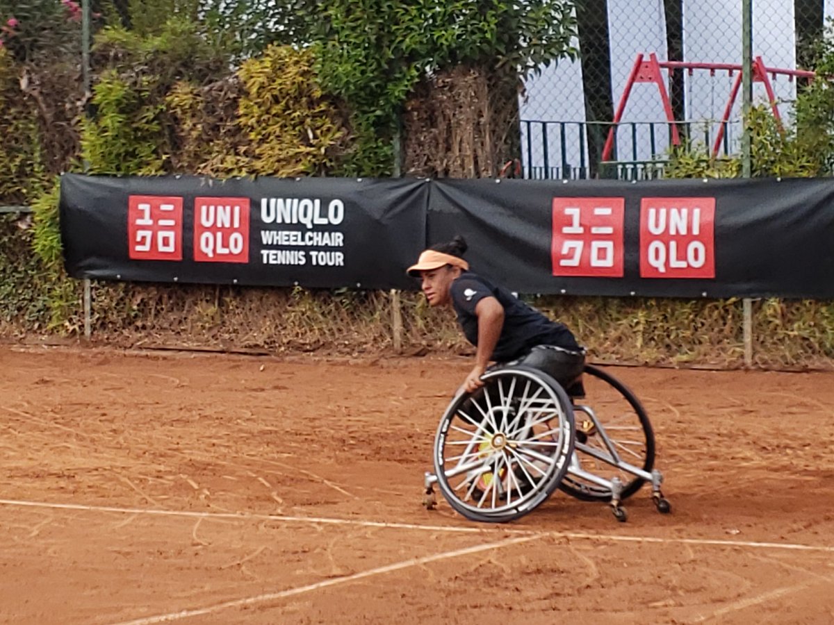 ChileOpenTennis's tweet photo. Wheelchair Santiago, Chile: 🇨🇱 Macarena Cabrilla (1) derrotó 6-2, 4-6 y 6-1  a 🇧🇷 Meirycoll Duval (4) y avanzó a la FINAL del Chile Open Copa @bancodechile Enfrentará a🇨🇴 Angelica Bernal (3) quien derrotó a 🇦🇷 Florencia Moreno (2)  2-6,6-4,6-1. https://t.co/xFgNIpSsGU