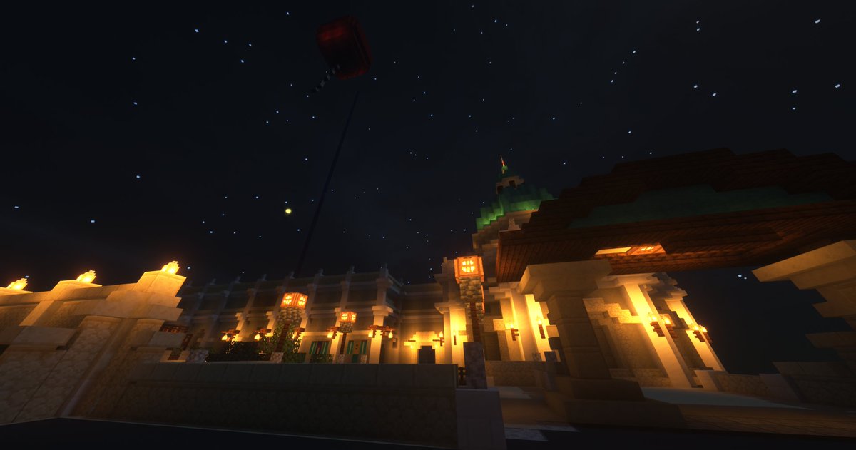 Ryokucha_83's tweet photo. 外装だけ

#Minecraft
#minecraft建築コミュ
#東京ディズニーリゾート40周年 
#東京ディズニーシー https://t.co/SkBEHmnA5y