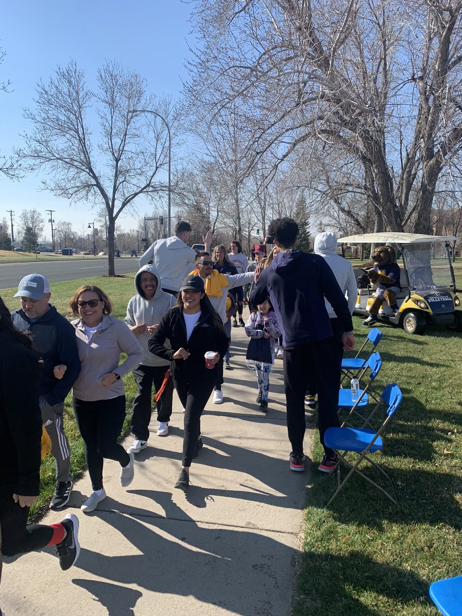 Well that’s a wrap on the 15th Annual Women’s Walk supporting women’s athletics at UNC! 

Thanks to all the walkers, volunteers and teams/student-athletes for your support on this chilly but beautiful spring morning!

#GetUpGreeley