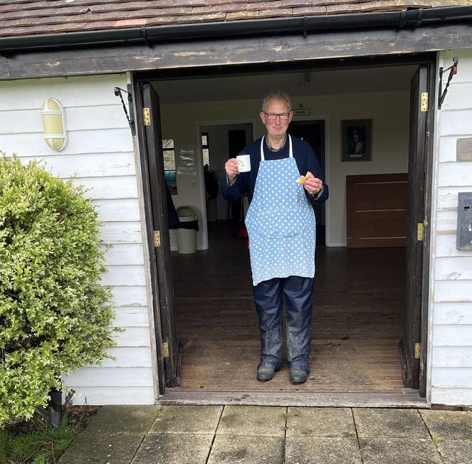 robwatsham's tweet photo. As wet as an otterβs pocket as they say. @stoneinoxneycc due to start the new season in a couple of weeks π€. Meanwhile, bacon sarnies cooked π₯π₯, sight screens and practice nets set up. Bring it on, the mighty #StoneArmy is ready π @ThatsSoVillage https://t.co/oJwhYA9ZiB