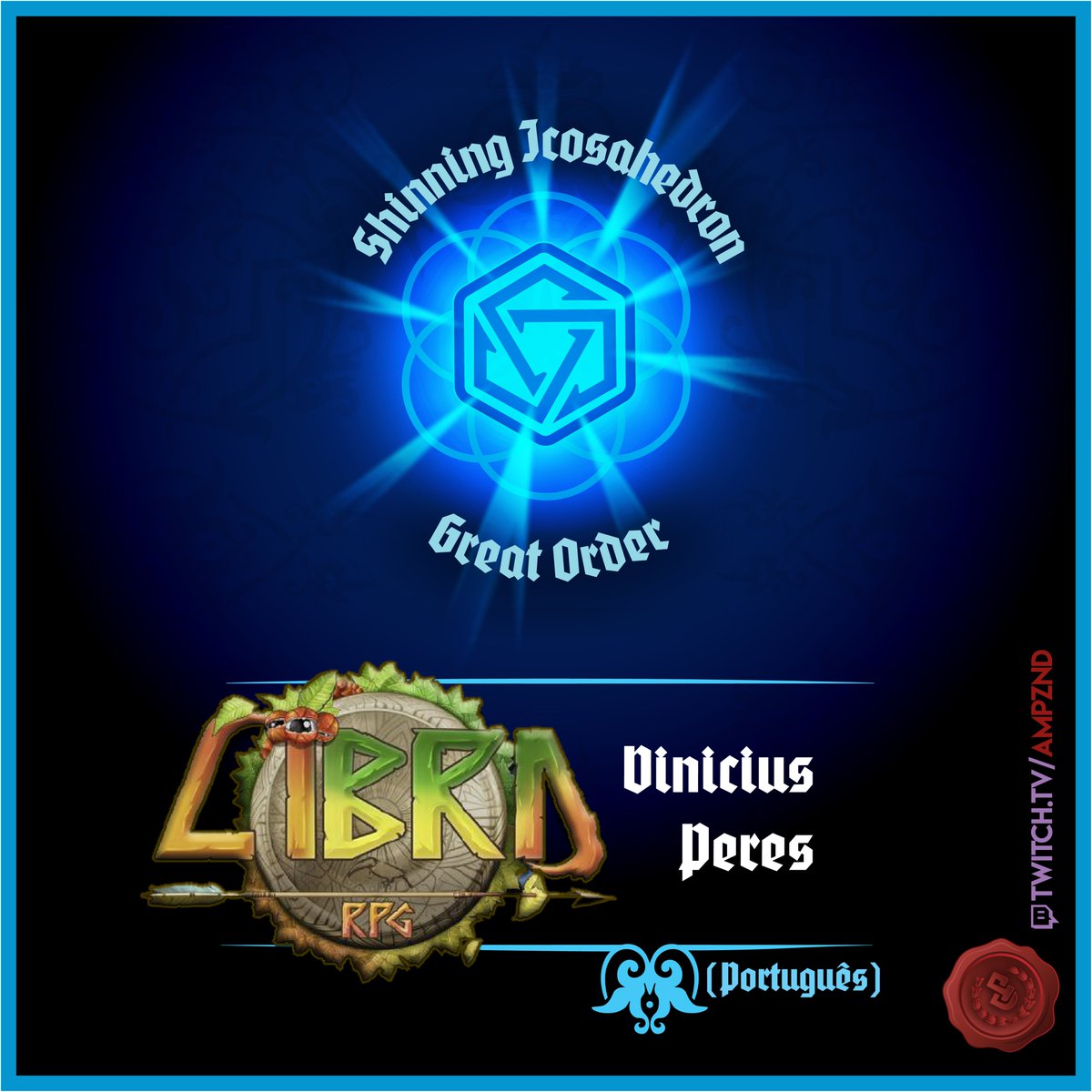 ampznd's tweet photo. We invite you to watch the interview with Vinicius Peres, creator of the Libra RPG game.
This Sunday April 16 | 12 p.m. EST
https://t.co/UDdC9pKXDr
May your Jx always be critical!
#librarpg #rpg #twitchinterview https://t.co/EmNfJDKZWM
