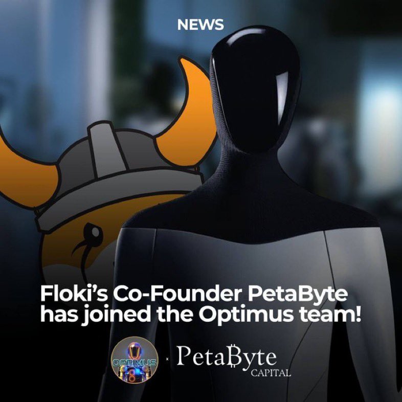 THIS IS JUST LAST CHANCE TO GET INTO #OPTIMUS EARLY 🗣👇 

CO - FOUNDER OF #FLOKI HAS JOINED THEIR TEAM !! 

THIS IS IT … ON ROUTE TO THE MOON 🌝 🔥

Chart: 
dextools.io/app/en/ether/p…

Linktree: linktr.ee/optimusai