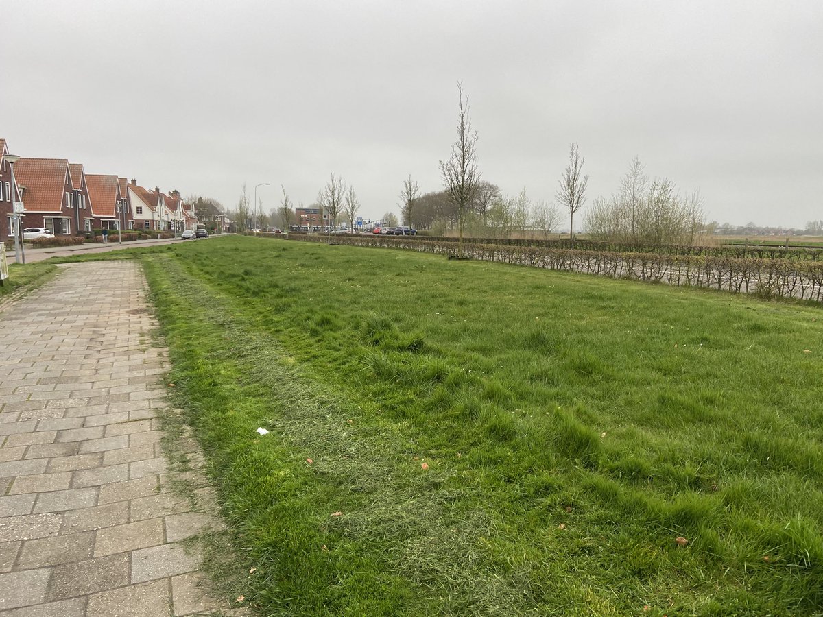 AncoDoornbos's tweet photo. Gemeente Appingedam behoort tegenwoordig bij @Eemsdelta. Dus net als al jaren in Delfzijl maaien we alleen maar het eerste stukje. En dat al sporadisch. 👎🏻 https://t.co/8hrZFsxOKE