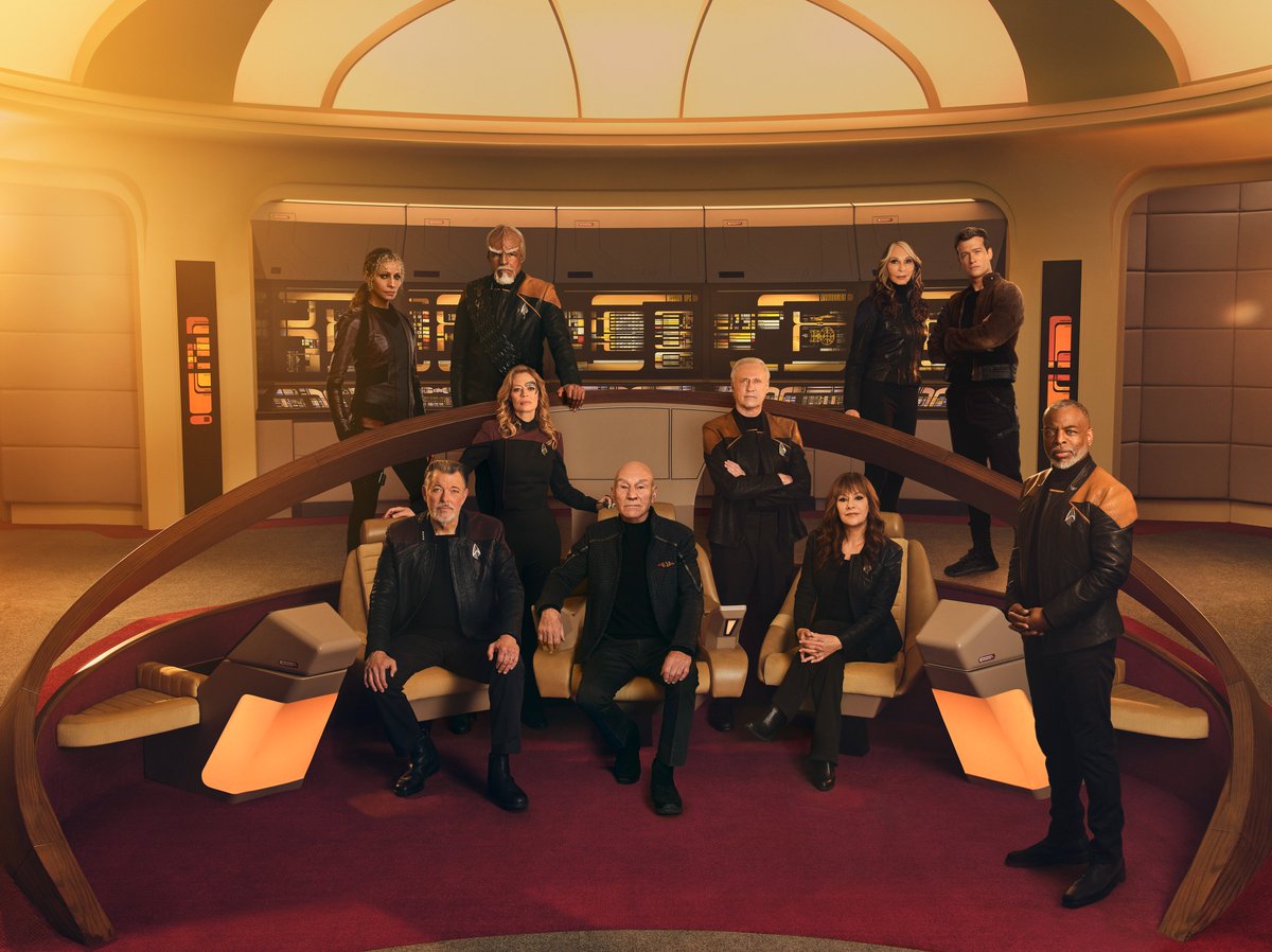These are the voyages of the starship Enterprise. Welcome home, crew. #StarTrekPicard