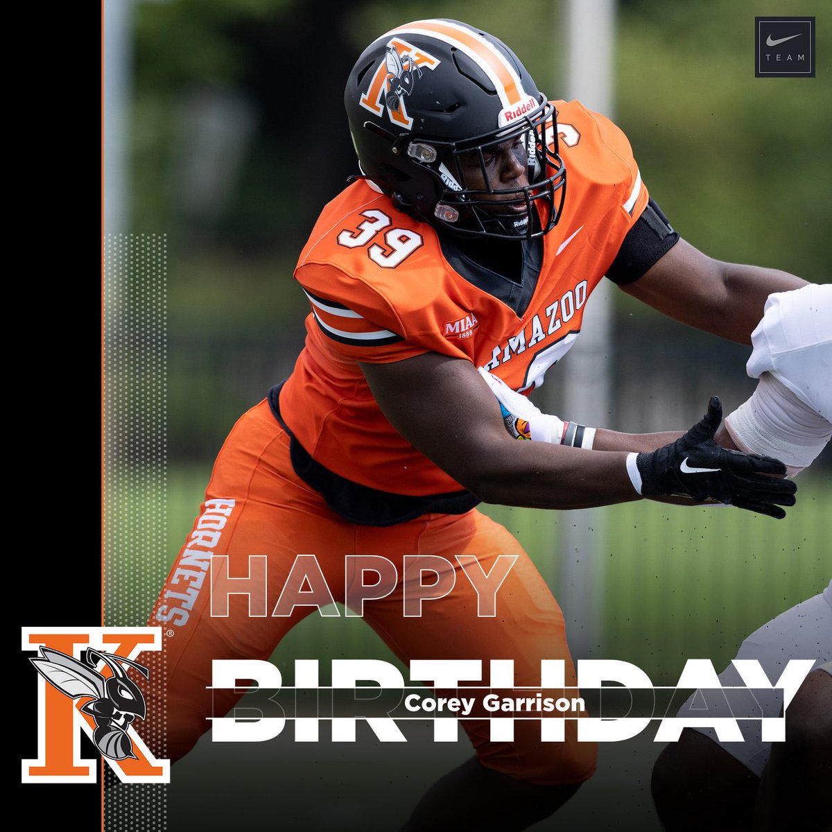 Kalamazoo College Football (@kzoofootball) on Twitter photo Please join us in wishing Corey Garrison a happy birthday! #Birthday #SwarmTheDay <a href="/CoreyGarrisonII/">Corey Garrison II</a> Please join us in wishing Corey Garrison a happy birthday! #Birthday #SwarmTheDay <a href="/CoreyGarrisonII/">Corey Garrison II</a>