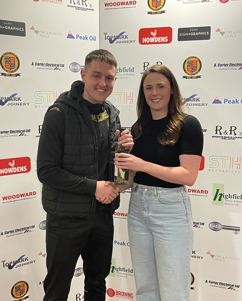 BelperTownFC's tweet photo. The @Brownsbm Man of the Match awards go to Jack Foalle for @MorpethTownAFC and for the Nailers it was Jacob Gratton. https://t.co/TN2AcpZ7Yi