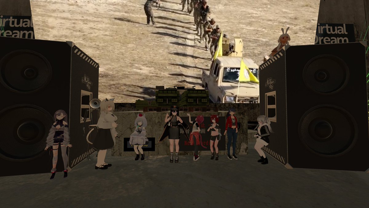 unebi's tweet photo. 今日もとい昨日の #VirtualDE は暫くエクストリームメタル寄りばかりになっていたのでは…という反省をし、ハードロック～プログレメインでやりました。
参加者がそんなに多くなかったので解説を交えつつ。
#VRChat https://t.co/wlpOMxapPh