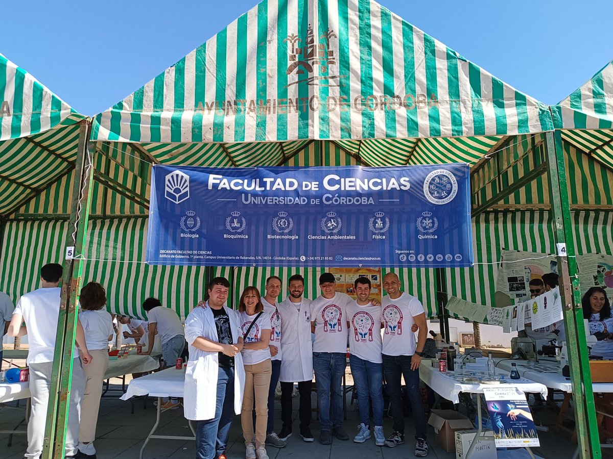 ConsuegraRoger's tweet photo. XVII edición del #PaseoPorLaCiencia 2023.
Feria científica donde el público en general se interesa por los proyectos y experiencias de investigación que han organizado diferentes centros educativos de #CórdobaEsp @Univcordoba
@Fac_CienciasUCO @BioAgro_UCO https://t.co/ffVQCg4nbx