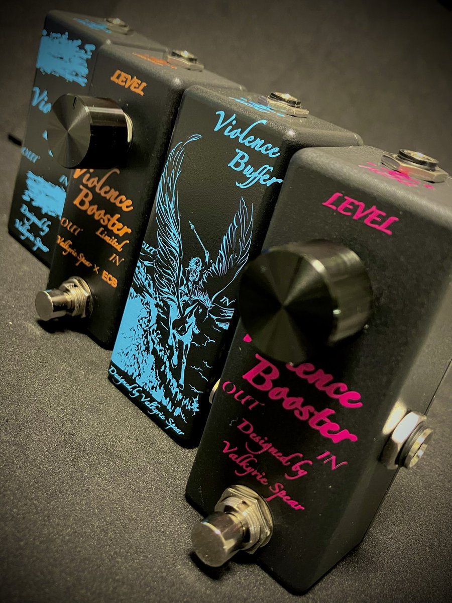 [NAMM2023]🇯🇵Valkyrie Spear’s pedals.
Booth :  #5241
.
#nammshow #namm2023 #nammshow2023 
#valkyriespear #boostpedal #handmade #madeinjapan