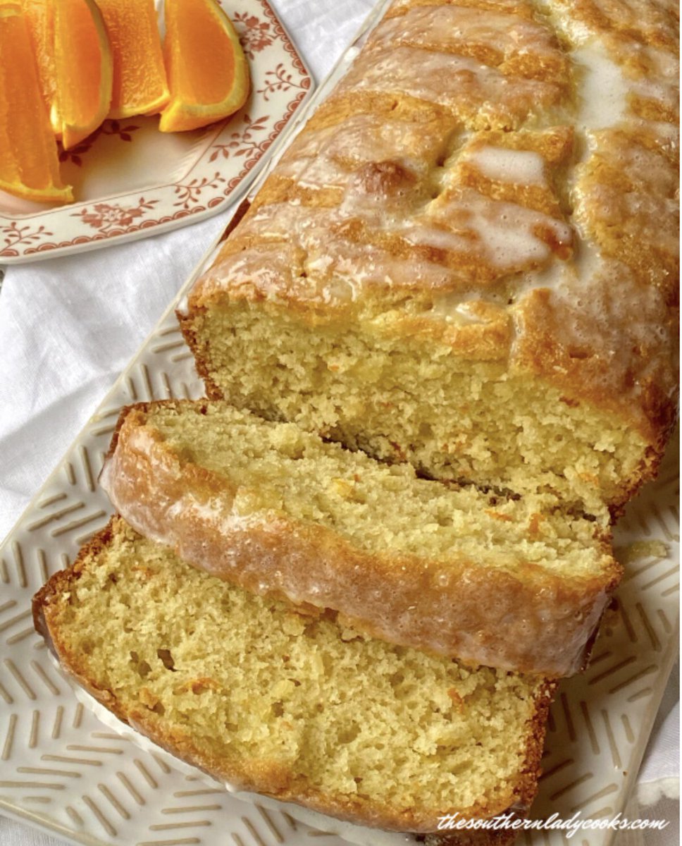 This Orange Loaf #Cake may be one of our favorite #recipes and it’s the perfect #dessert. It’s easy to make and the flavor is wonderful. If you love orange definitely give this loaf cake a try, you will love it! #baking 

Recipe➡️ thesouthernladycooks.com/orange-loaf-ca…