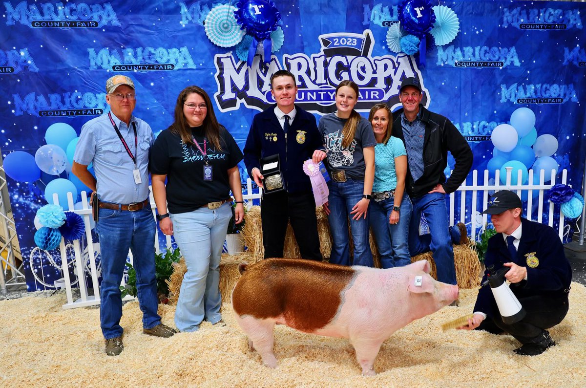 bashaffa's tweet image. Basha FFA had a great week at the Maricopa County Fair. These students worked extremely hard this year on their projects and it paid off. If you would like to support them, please consider donating an add-on.  docs.google.com/forms/d/e/1FAI…