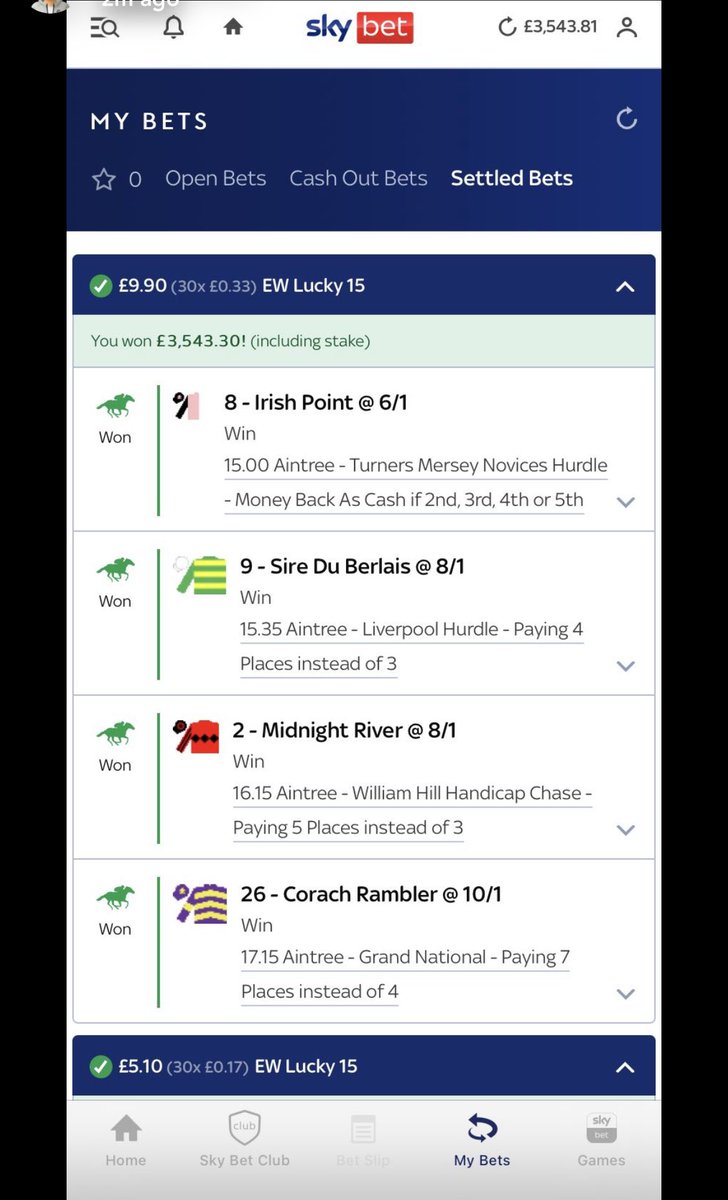 claytondee10's tweet photo. That will do 🤑🐎 https://t.co/b64efXBf2p