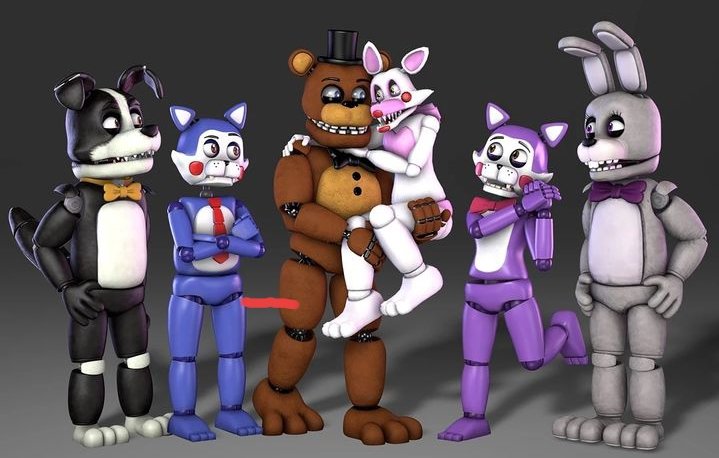 FNaF SFM/Remake] FNaF: The Twisted Ones cover (credits in comments) -  fivenightsatfreddys