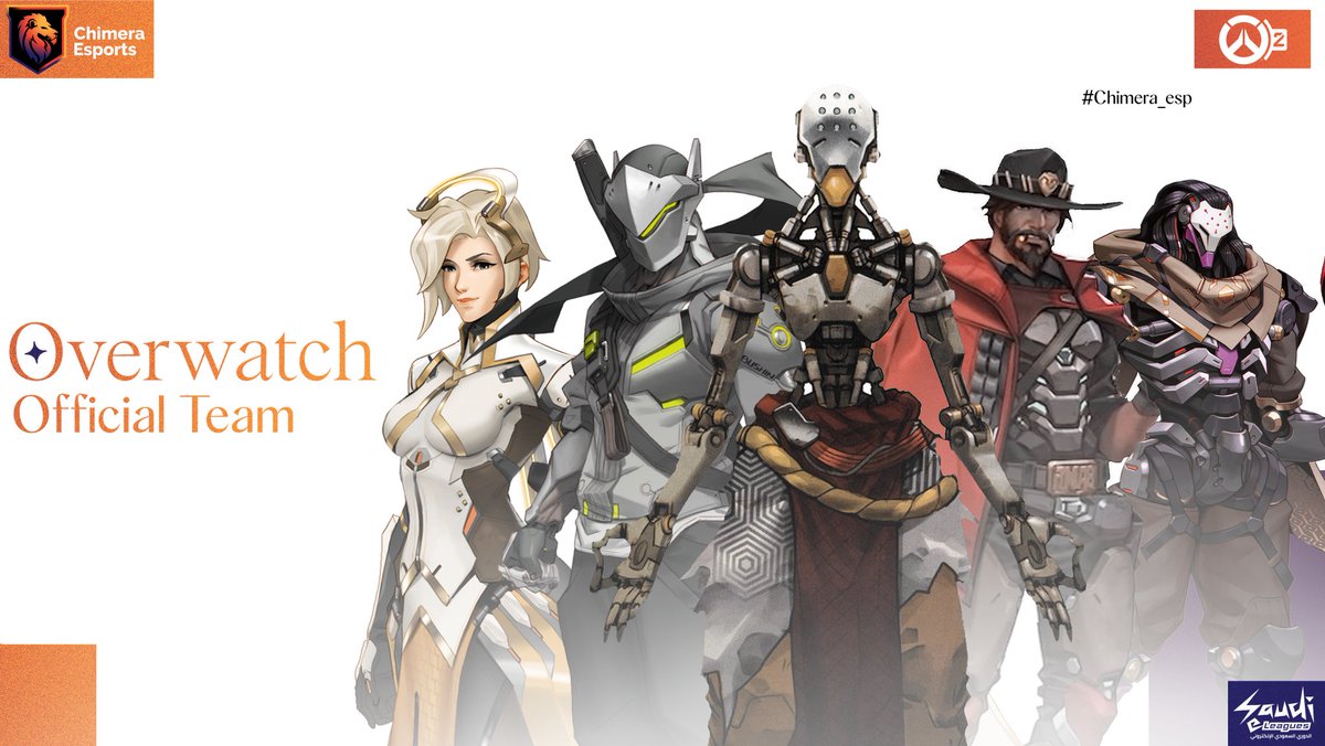 تأهل لاعبينا إلى بطولة Contenders 
في لعبة :  overwatch 
.
<a href="/TVNT__/">abdulaziz</a>
<a href="/sxnken/">Ken</a>
<a href="/alvicates/">alvicate</a>
<a href="/Prepcoin_/">Prep</a>
<a href="/Alpha__ow/">Alpha</a>
<a href="/MickjiO/">Mickji</a>
<a href="/YONKO298/">YONKO</a>
.
💼 <a href="/Akay__OW/">QAD Akay</a>
💼 <a href="/CointreeOW/">Cointree</a> 
.
🧠 <a href="/sci_m3/">Sci_M3</a>
.
نتمنى لهم التوفيق
#CHIMERA_ESP | #OVERWATCH