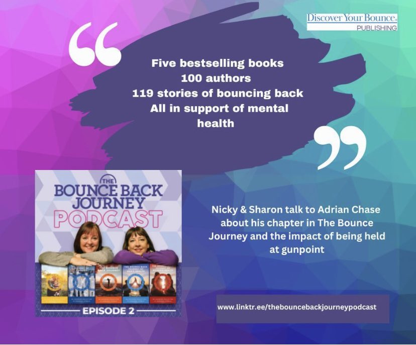 We have a new podcast! We interviewed some of the people behind the Bounce Back Journey book series Linktr.ee/thebouncebackj…