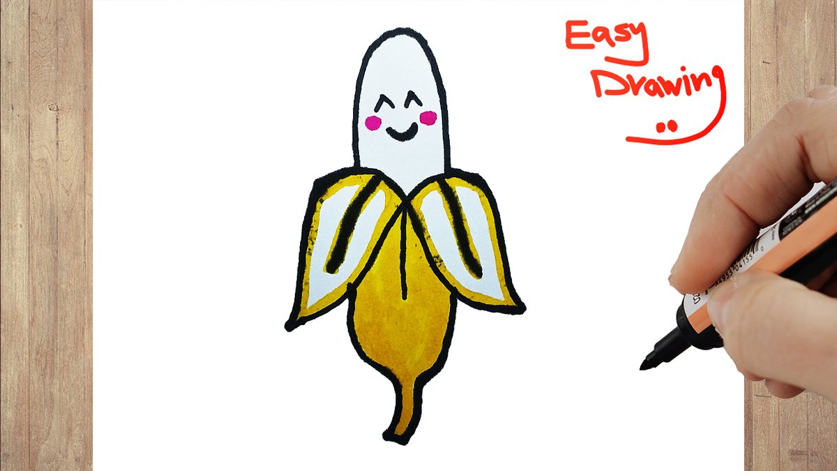 Anyonecandraw_1's tweet photo. How to draw a Cute Banana step by step | DRAWING A CUTE BANANA EASY

     VIDEO: https://t.co/iE6yZTi0Ze

 #easydrawing #drawing #howtodraw #drawingtutorial #easydrawingideas #easydrawingideas #easydrawingtutorial #drawcutethings #YT #YOUTUBE https://t.co/pv8ejFJvww