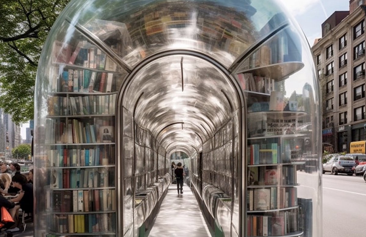 ActuaLitte's tweet photo. Intelligence Artificielle : des bibliothèques gonflables dans les rues https://t.co/9CE97JIyaJ 

#IA #AI #Bibliotheque #insolite #technologie https://t.co/UZYmnEQPGH