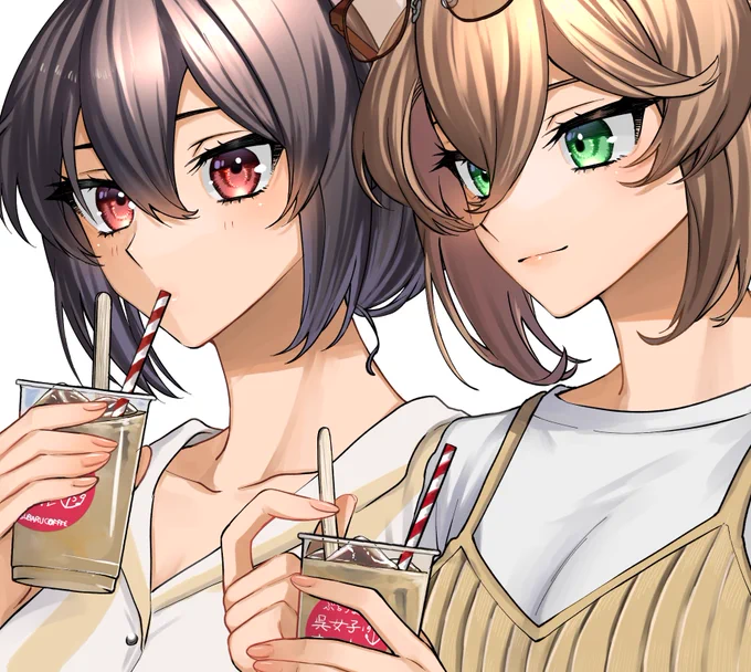 昴コーヒーさんのカフェラテがおいしい絵 
