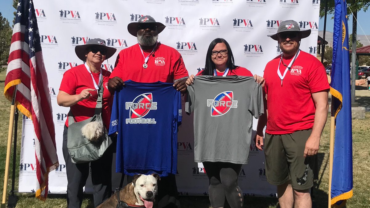 macsimumsc's tweet photo. #PVA #DVA walk with my #ForceFamily. @a7flnv @thea7fl #communitysupport #militarybrat #msc @bgmc31 #footballcoach #strengthandconditioningcoach https://t.co/C4vIeFs6A8