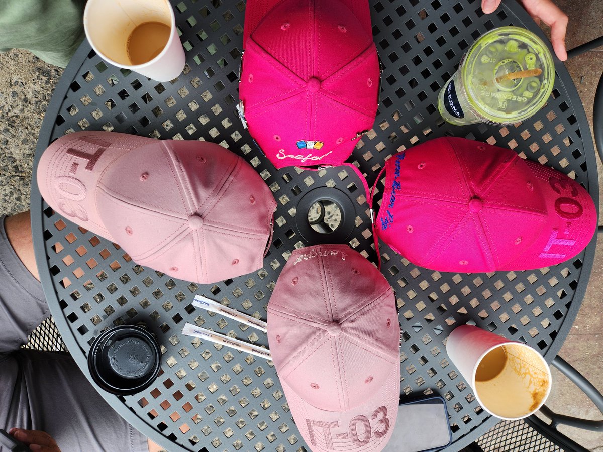 Bittersweet - sitting for a coffee and lunch before our team heads home.  Shout out to everyone who made it to <a href="/9dccxyz/">9dcc</a> and adidas ALTS <a href="/indigo_herz/">Indigo Herz</a> <a href="/iyk_app/">IYK</a>.  We loved meeting you all! Ciao from <a href="/danigella1/">dangros.eth</a> <a href="/Frigate_birds72/">Moonbearpig.eth 🌕🐻🐷</a> <a href="/mkchronos/">mkchronos.9dcc.eth</a>