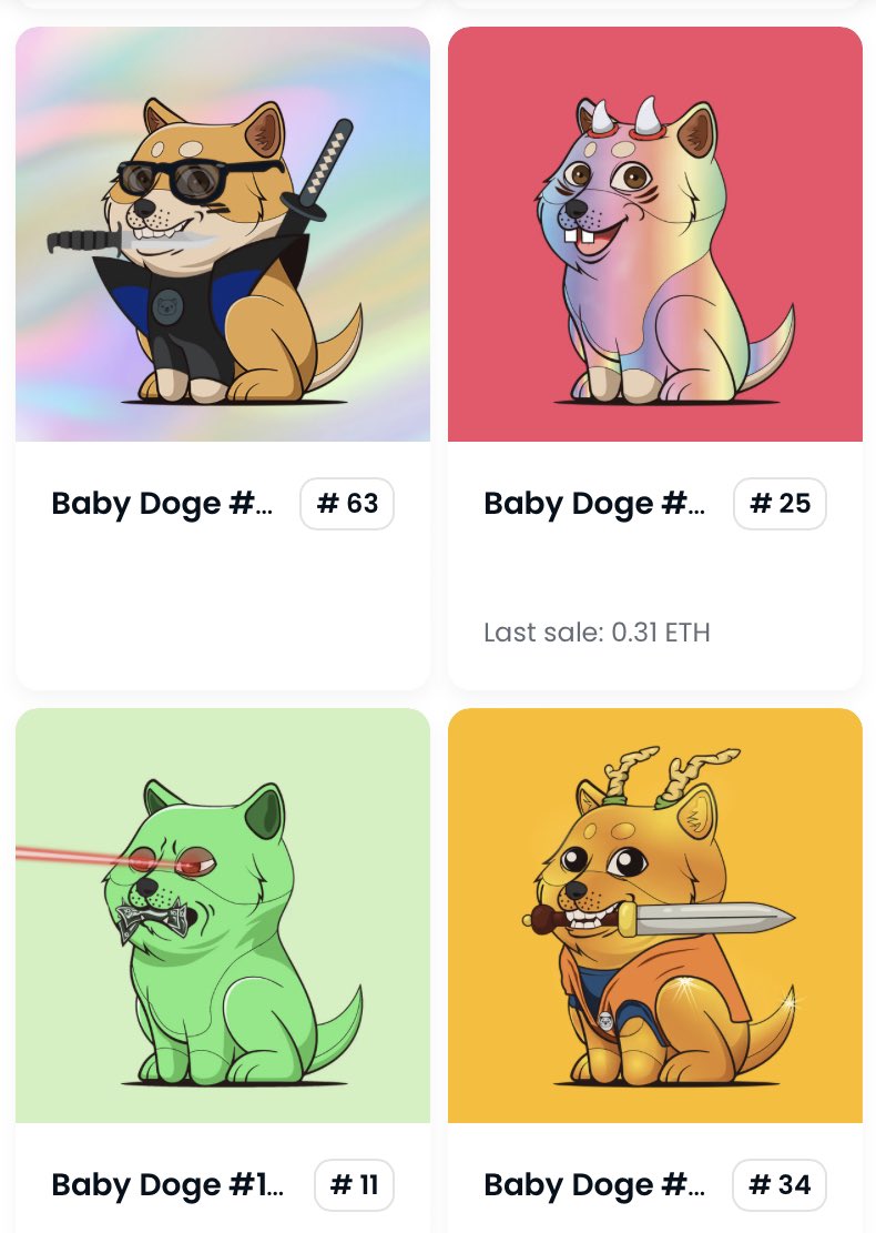 Baby Doge tweet media