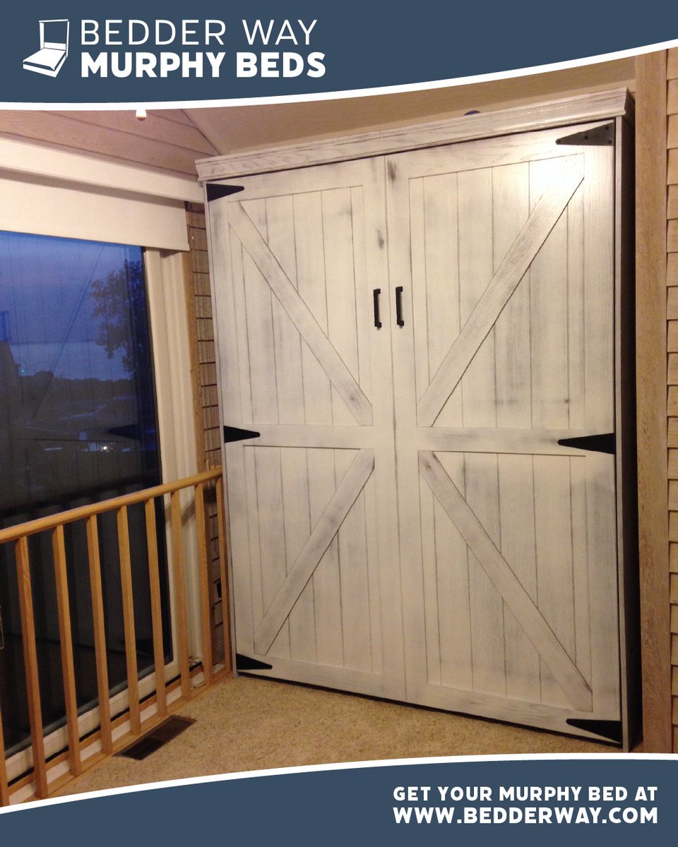 murphybedmakers's tweet photo. Murphy bed of the day: Barn style https://t.co/omtXeZ6hjL