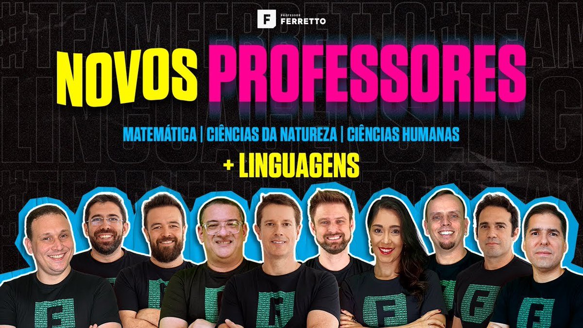 diskluma's tweet image. ★ ferretto (@prof_ferretto)
R$ 597,00

°◦ matérias da plataforma: matemática, física, química, biologia, história, artes, geografia, filosofia, sociologia, gramática, interpretação de texto, redação, literatura, atualidades, inglês e espanhol