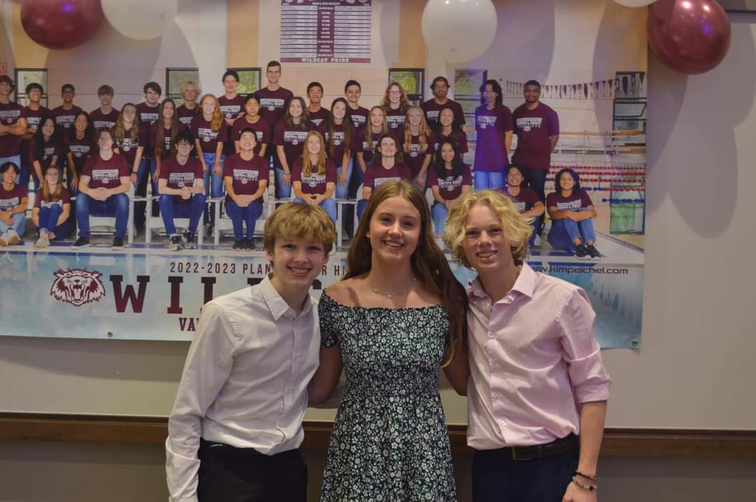JAloDenton's tweet photo. Thank you, parents &amp; swimmers, for coming together last night to celebrate our swim season. All of this could not have happened without our amazing Booster Club's vision, support, and hard work for our team. Good luck to our seniors next year! These kids are doing amazing things! https://t.co/y3YgMjXrC7