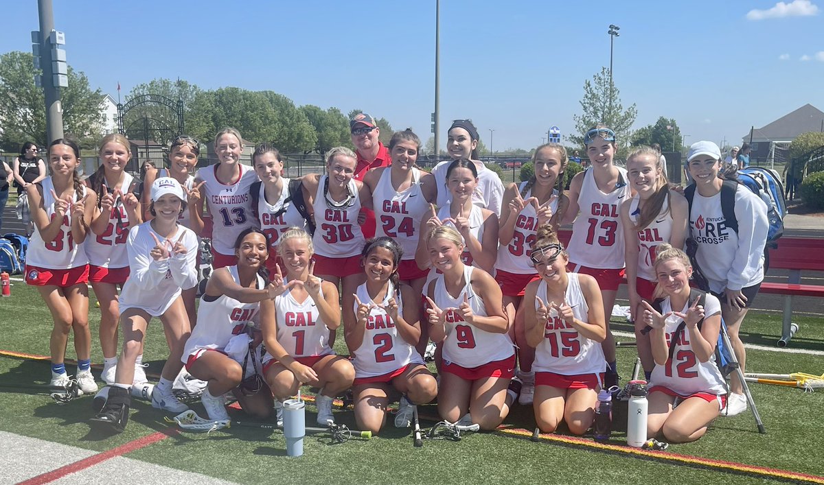 CenturionAD's tweet photo. Final: CAL girls varsity lax 18-4 Ryle. CAL advances to 10-0 on the season. Congratulations to Coach Jason Curran and the team. https://t.co/Dzm0iNNlnt