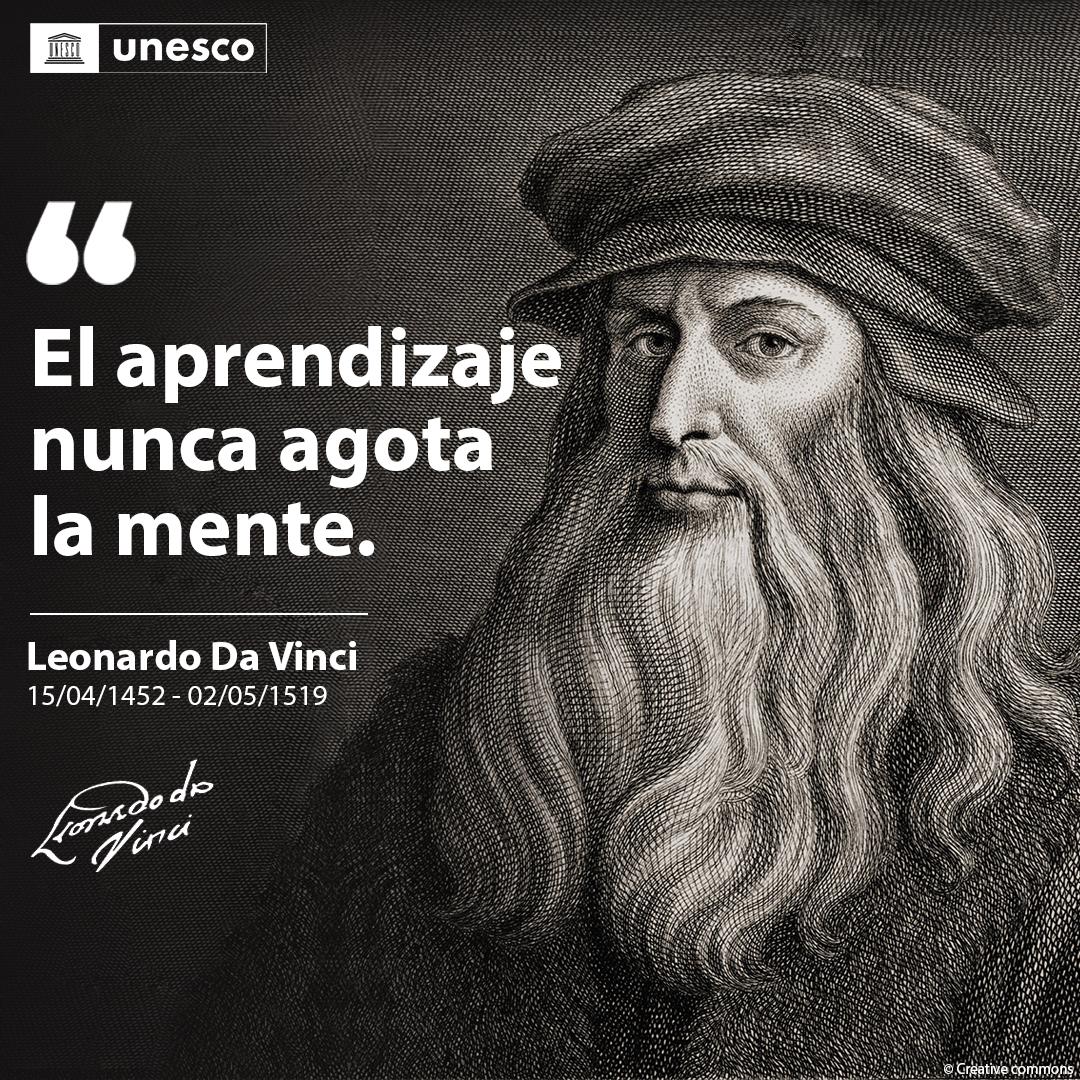 “La belleza perece en la vida pero es inmortal en el arte” #LeonardoDaVinci, con su mente imaginativa y poderosa hizo grandiosos aportes al mundo del #arte. Nació el 15 d abril d 1452 y en su honor se declaró esta fecha como #DiaMundialDelArte <a href="/TNCubaOficial/">Teatro Nacional de Cuba 🇨🇺</a>, <a href="/ISA_Universidad/">ISA</a>