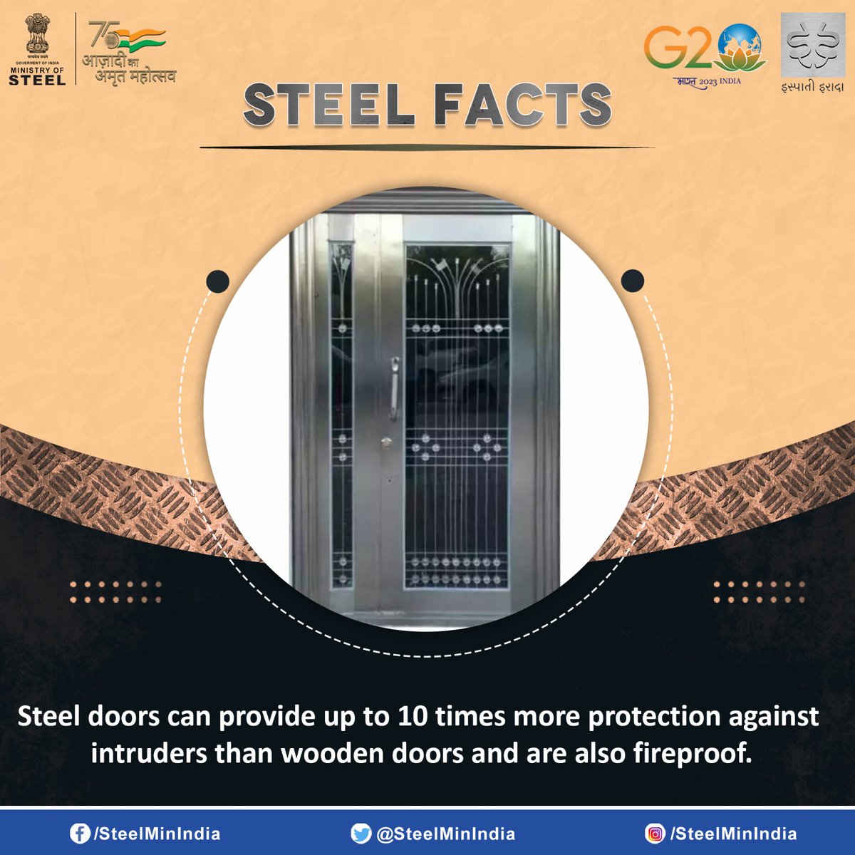 Discover the incredible strength and endless possibilities of steel!💪🏼🏗️

#SteelFacts #Strength #Versatility #CostEffective #SteelDoors #FireProof #SteelStrength