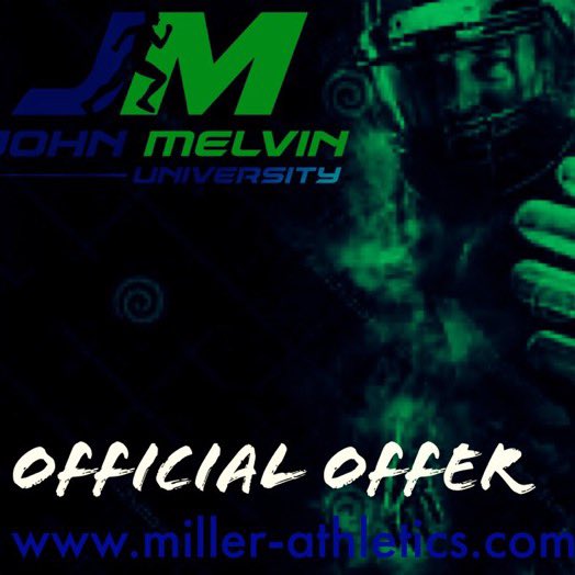 I’m Blessed to say I received a Offer from John Melvin University🙏🙏
<a href="/ReggieLeader1/">reginaldwilliams</a> <a href="/LCAKnights/">LCAKnightsSports</a> <a href="/CoachTSimm/">Coach Thomas</a> @MillersFball