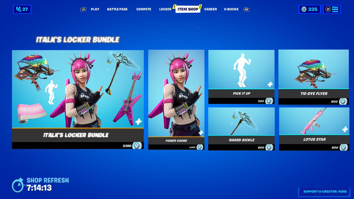  On Twitter Fortnite ThisIsITalk Locker Bundle In The Item Shop N N Photo 