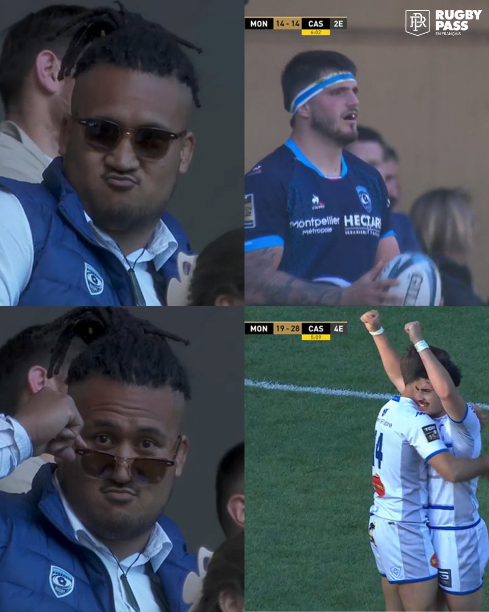 RugbyPass_FR's tweet image. Le @CastresRugby s'offre (encore) le champion !

#TOP14 | #MHRCO