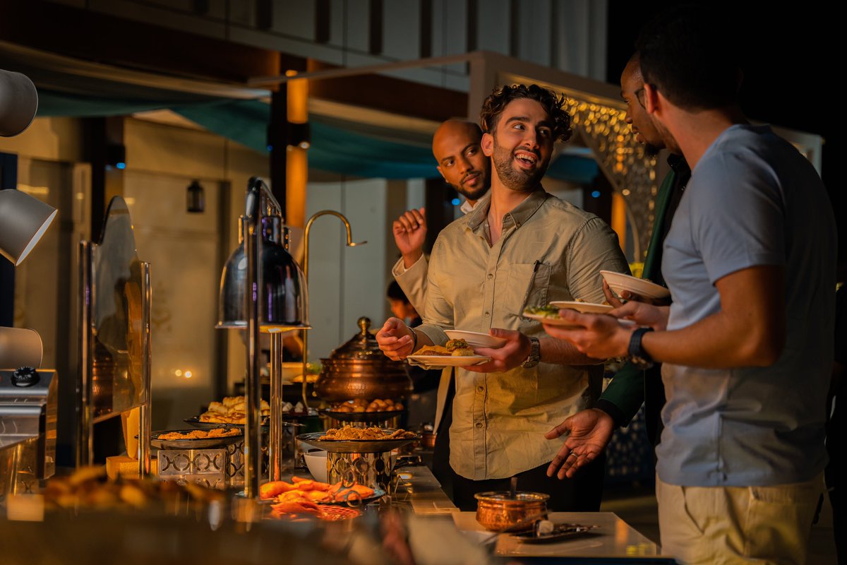 PullmanDoha's tweet photo. Savoring the flavors of Ramadan at Al Khayma. Book your next Iftar by calling us at 4009 4066​

#PullmanDoha #AlKhayma #Ramadan https://t.co/VXCDuTtQSg