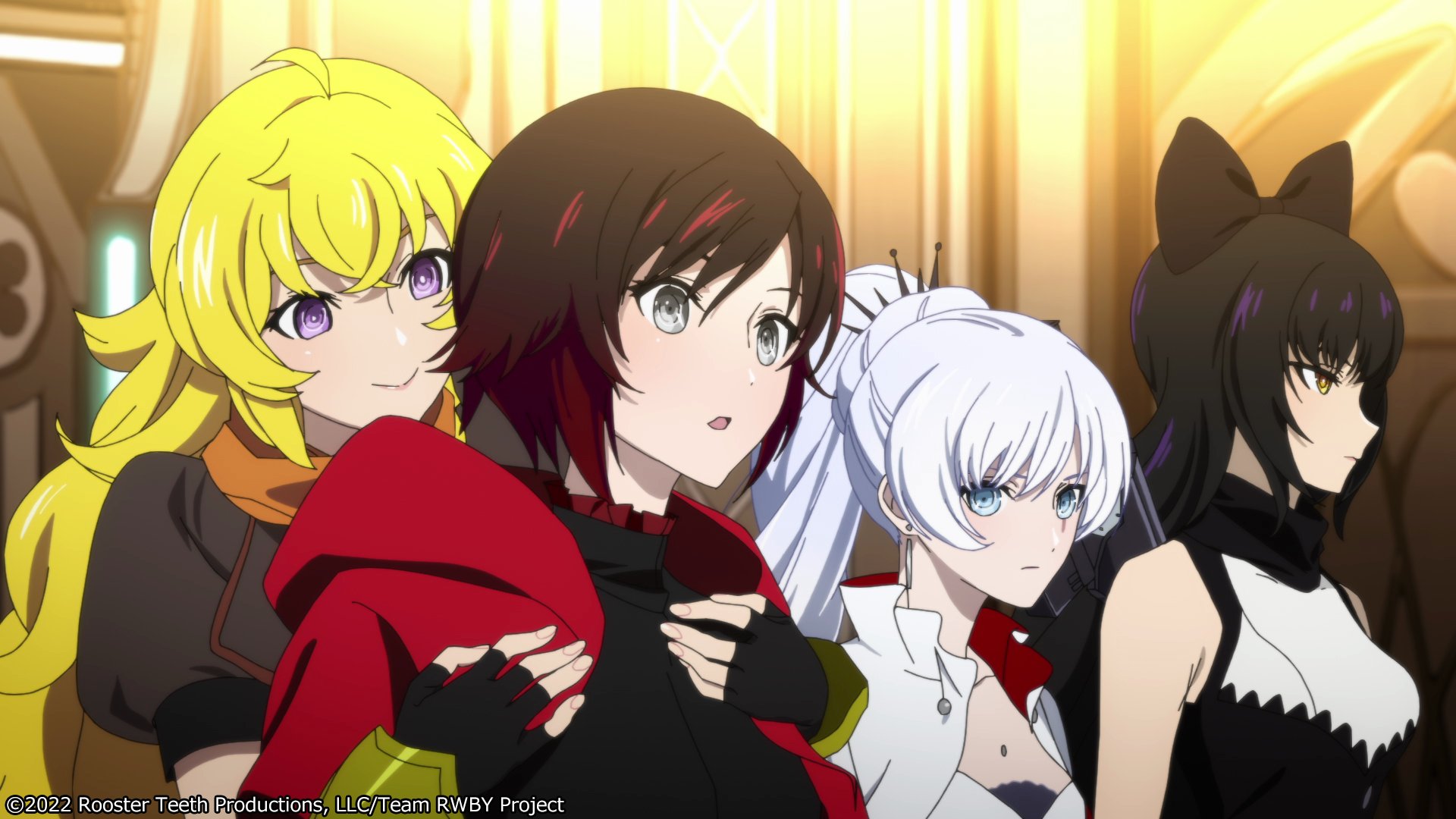 非売品】アニメ「RWBY」キャラファイングラフ 複製原画 ルビー