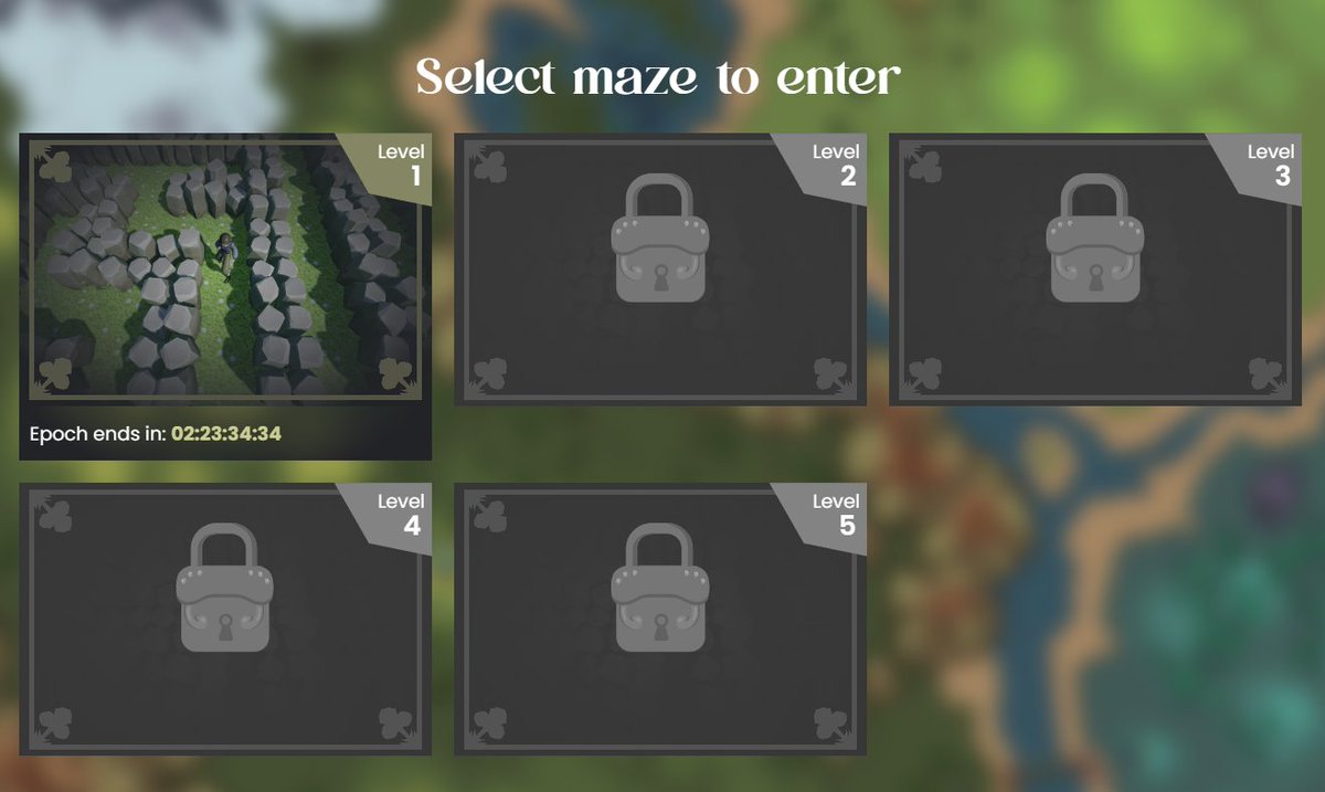 Epoch 2 is live!!!   

maze.wonder.game

Join in to collect all the amazing chests, and dare to find the Legendary Chest inside this marvelous maze.