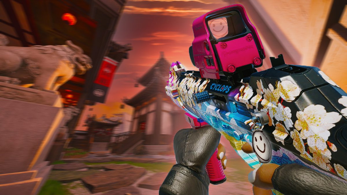 Choco_R6's tweet photo. THANKS SO MUCH @pinkuFPS FOR THE THUMBNAIL, SO SEXY REALLY AMAZING ONE DAY I'LL HAVE THIS CHARM IRL IN-GAME WOWZERS!!!!! https://t.co/bRWTBNk8UV