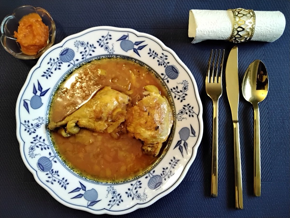 Et voilà - Bouillabaisse mit Huhn und Rouille nach #JuliaChild
im Slowcooker zubereitet.