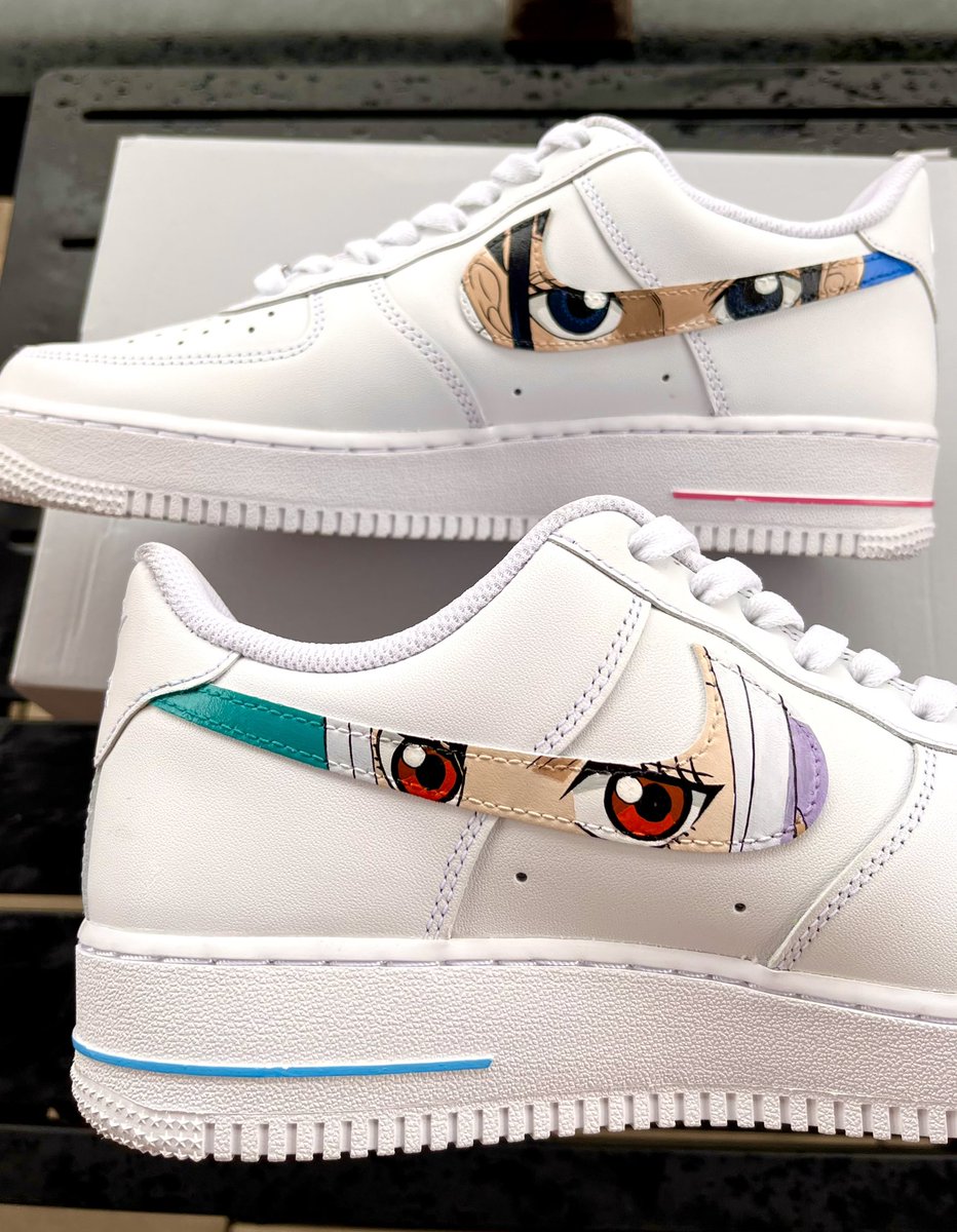 rxshcustoms's tweet photo. Custom anime AF1s: One Piece 🏴‍☠️ https://t.co/gGR2DtsYZU