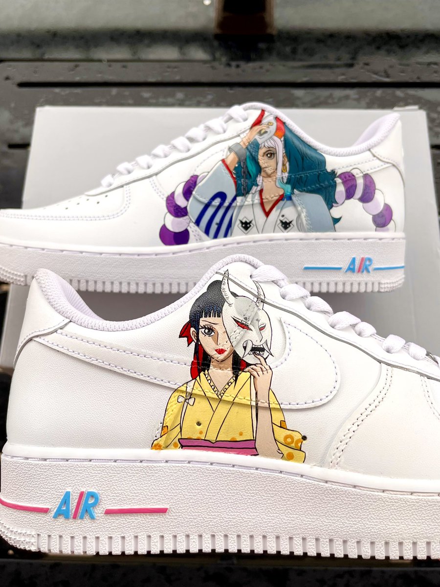 rxshcustoms's tweet photo. Custom anime AF1s: One Piece 🏴‍☠️ https://t.co/gGR2DtsYZU