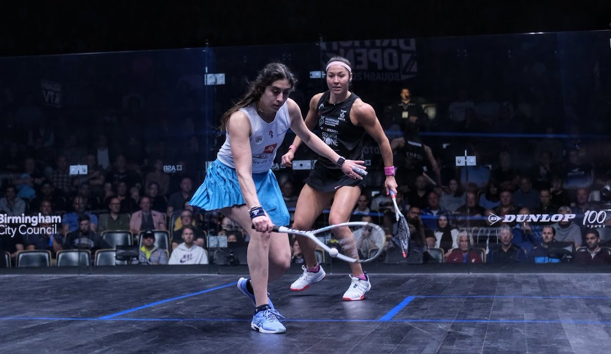 Three-time champion <a href="/noursherbini/">Nour el Sherbini</a> has a shot at a fourth title ...

[2] Nour El Sherbini (Egy) 3-2 [5] Amanda Sobhy (Usa)  4-11, 11-5, 11-2, 9-11, 11-6 (59m)