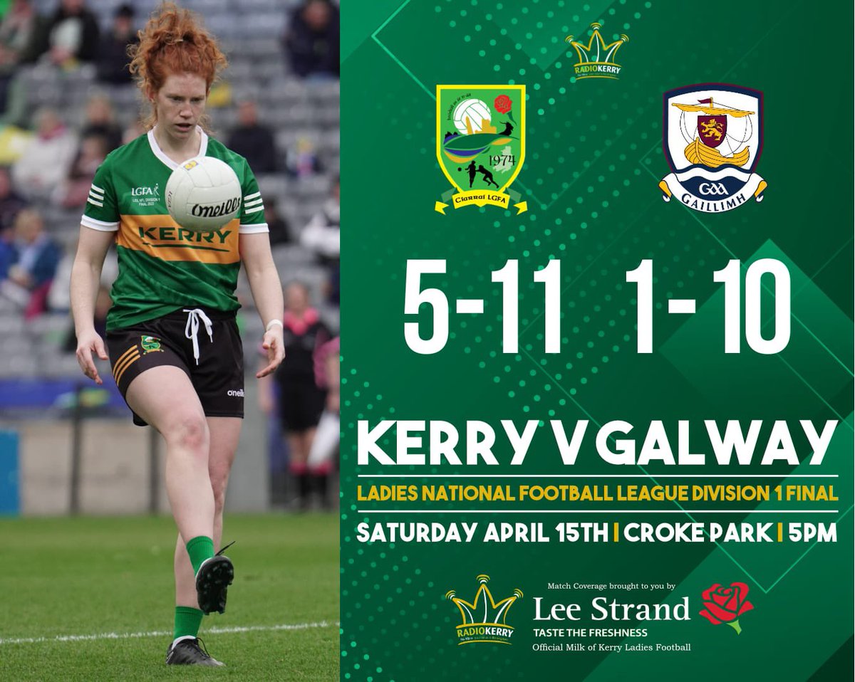 Well done <a href="/kerryladiesfoot/">KerryLGFA</a> <a href="/LeeStrandMilk/">Lee Strand Milk</a>