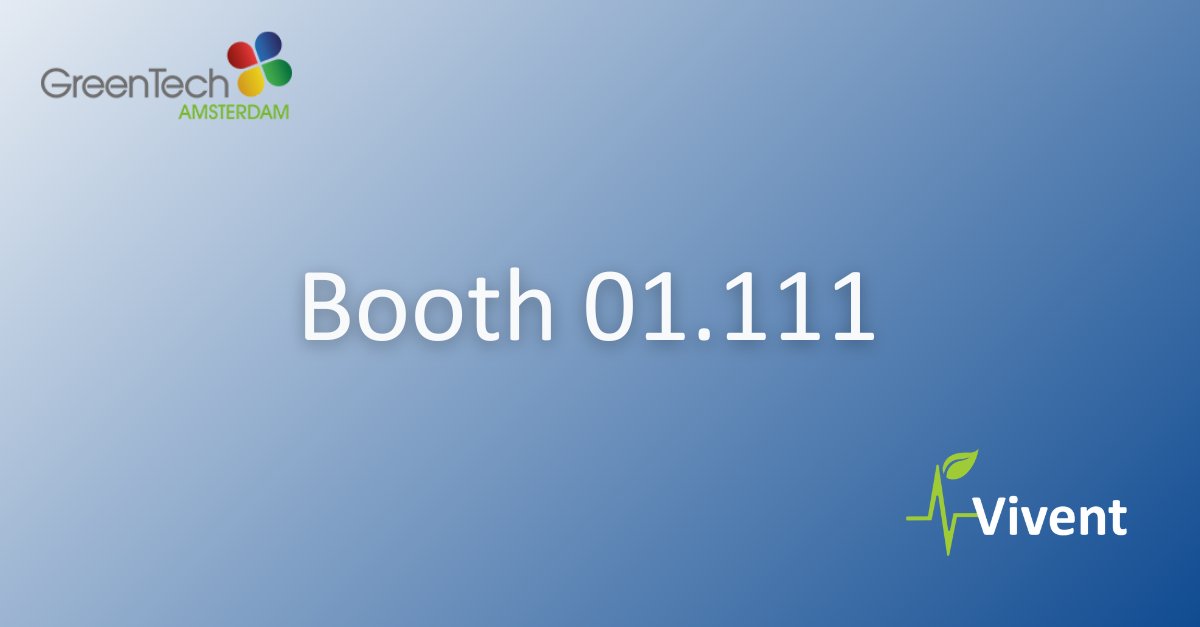 [GREENTECH]

We are thrilled to announce that Vivent will be exhibiting at GreenTech Amsterdam on June 13-15. Come visit us at booth 01.111 to learn more about our innovative solutions that help both growers and agtech providers optimise crop and food production. 

<a href="/GreenTechRAI/">GreenTech</a>