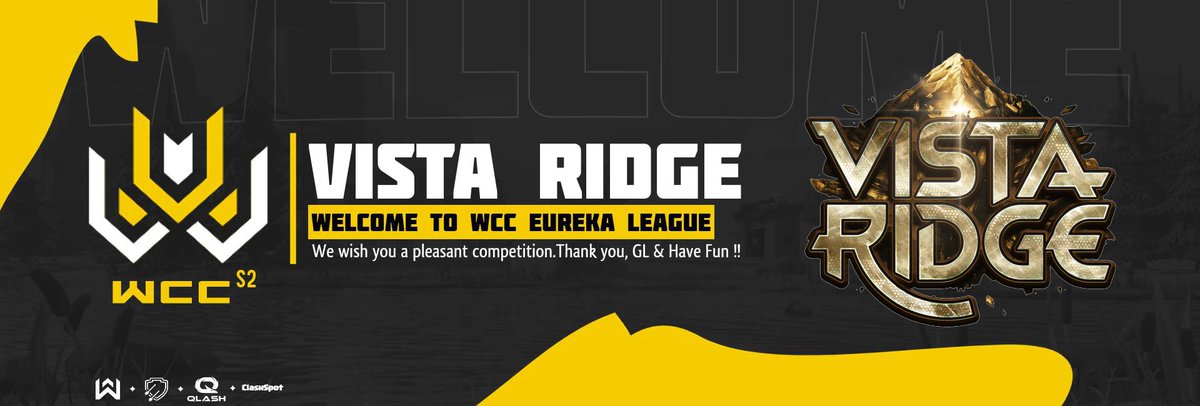 vatic_coc's tweet photo. Thank you for accepting us! Vista Ridge is excited to be  a part of the Eureka League.

#WCC | #ClashEsports | #ClashofClans ⚔️
#VistaRidge | #VRTeam | #TogetherAtTheTop🏔️ https://t.co/v5wR2SzxM8