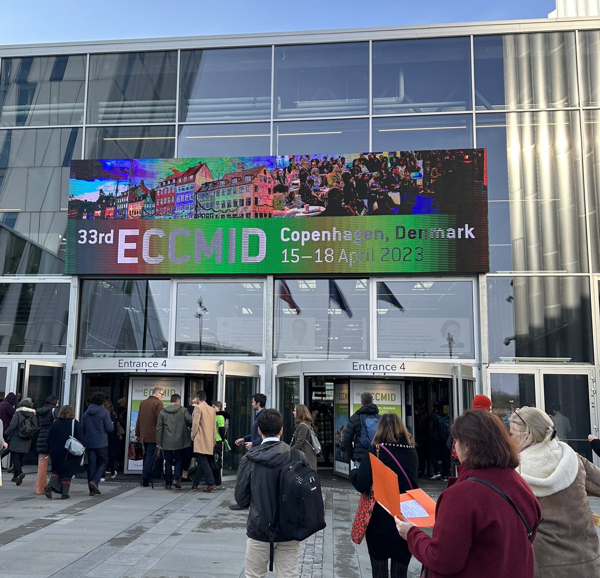 We’re here! #ECCMID2023 Watch out IG @ umn_infectiousdiseases