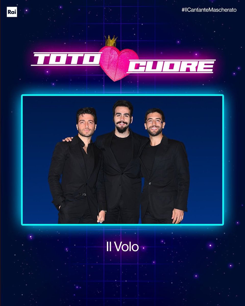 mammeilvolovers's tweet photo. Posted @withregram • @ilcantantemascheratorai1 ❤️ #totoCUORE ❤️ #IlVolo si nascondono sotto la maschera #icmCUORE di questa sera? Metti like e commenta il tuo pronostico! #IlCantanteMascherato #icm2023 https://t.co/qeIA5YjLXj
