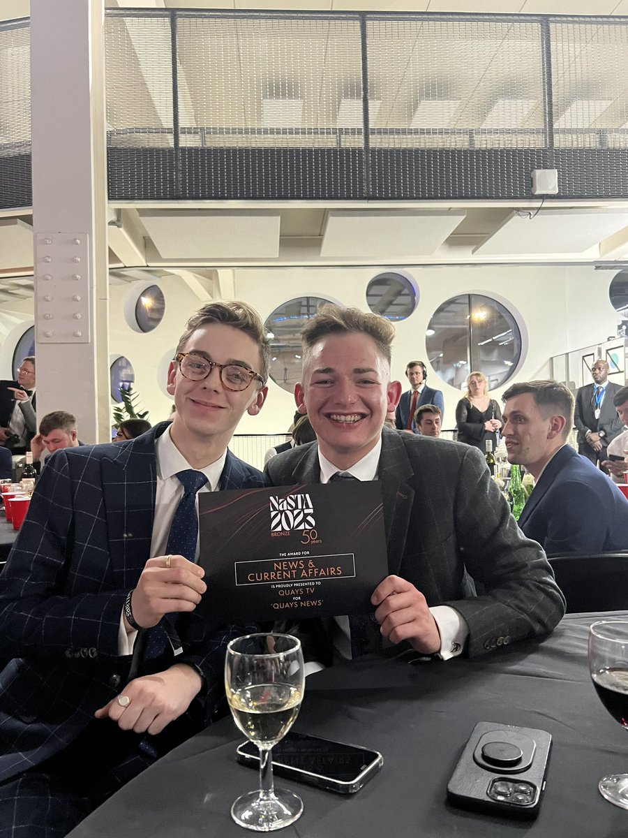 Quays News have won a bronze award for News and Current Affairs!