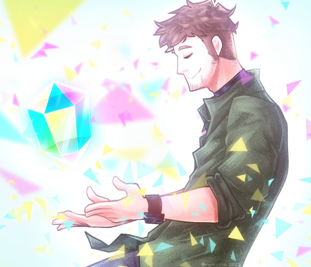 ryouichii's tweet photo. ahhh i got tagged !!!!!

✨ Post 4 of your favourite artworks and tag 4!! ✨

I tag:
@nekudotexe 
@hq_png 
@daichitime 
@__catshark
(sorry lol) https://t.co/r2MVeqo4zJ
