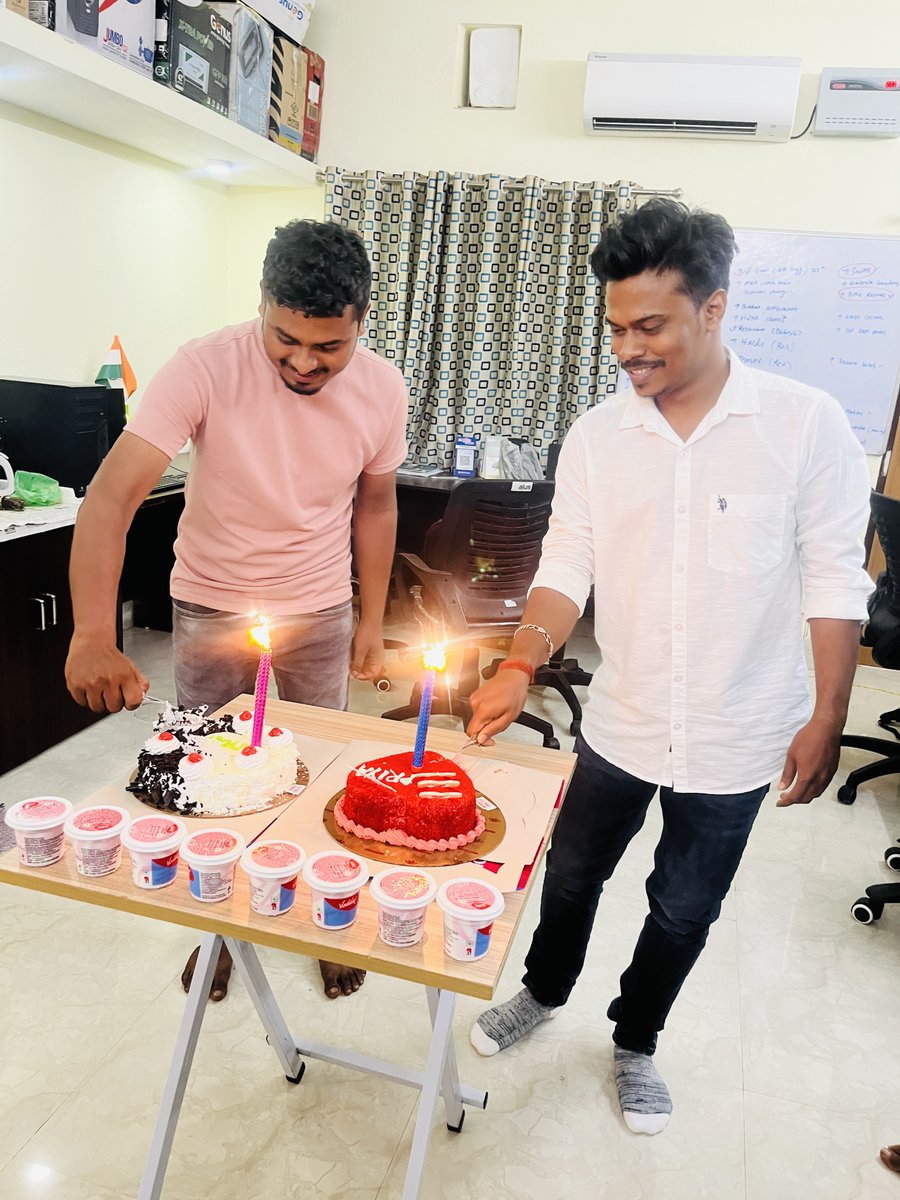malustechnolab's tweet photo. Join us in wishing our sweet Priyabrata &amp; Jyotiranjan a very happy birthday today!

We appreciate both of your hard work and how passionate you are about your work. Have a very blessed birthday.

#MalusTechnoLab #HappyBirthday https://t.co/Xr4WSLG9yj